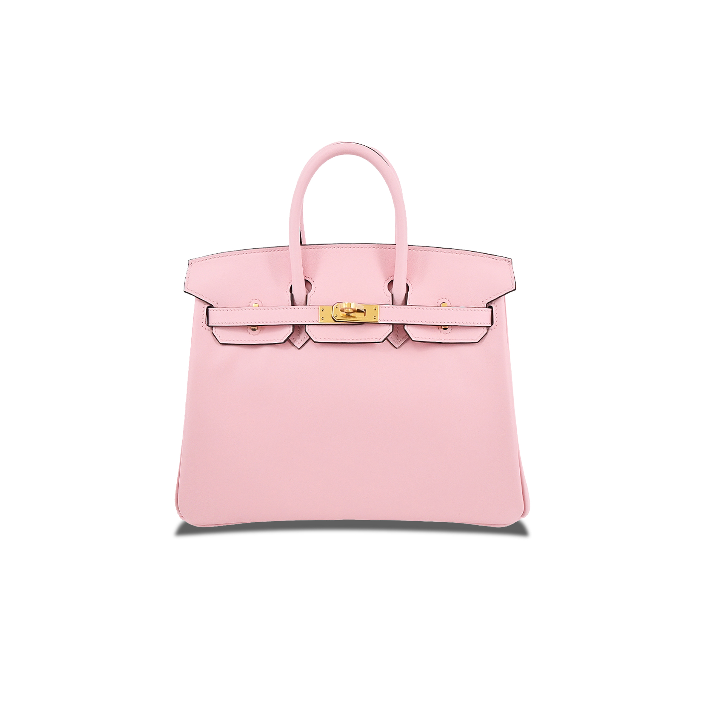 H**mes birkin 35 swift leather 3q pink gold buckle h049362cc05 (35*25*18cm)